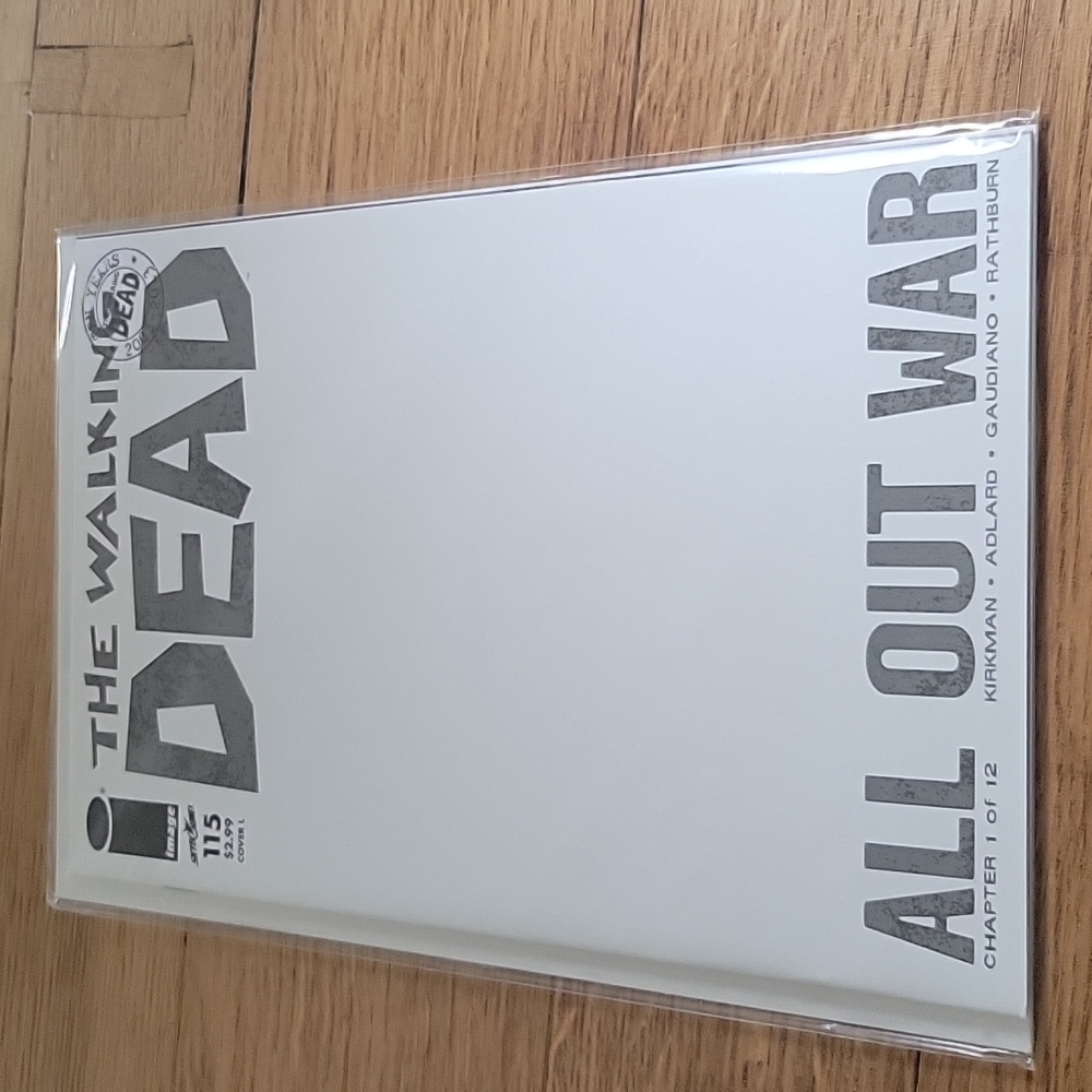 Nwt Walking Dead #115 Variant Cover